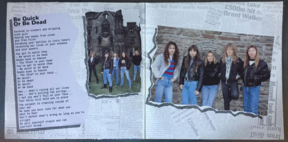 Iron Maiden : Be Quick Or Be Dead (12", Single, Gat)