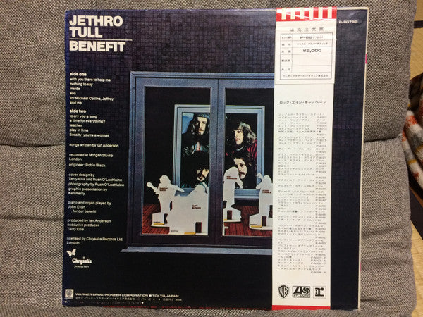 Jethro Tull : Benefit (LP, Album, Promo, RE, Blu)