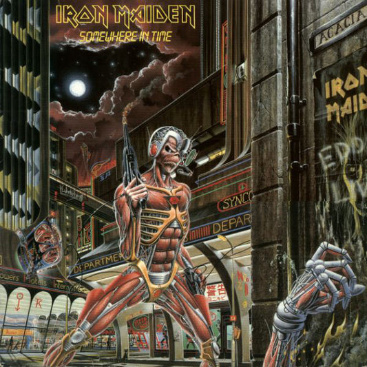 Iron Maiden : Somewhere In Time (LP, Album, RE)