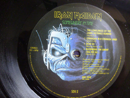 Iron Maiden : Somewhere In Time (LP, Album, RE)