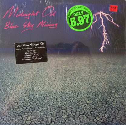 Midnight Oil : Blue Sky Mining (LP, Album, Ltd, Blu)