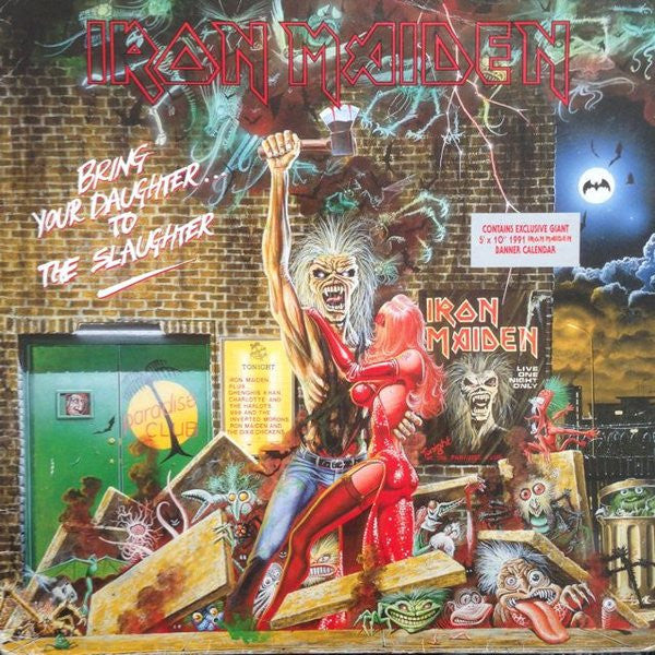 Iron Maiden : Bring Your Daughter... To The Slaughter (12", Single)