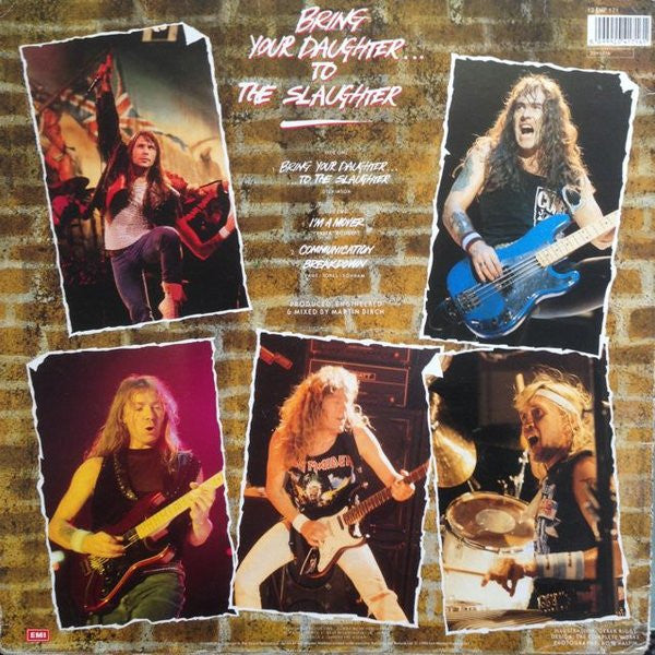 Iron Maiden : Bring Your Daughter... To The Slaughter (12", Single)