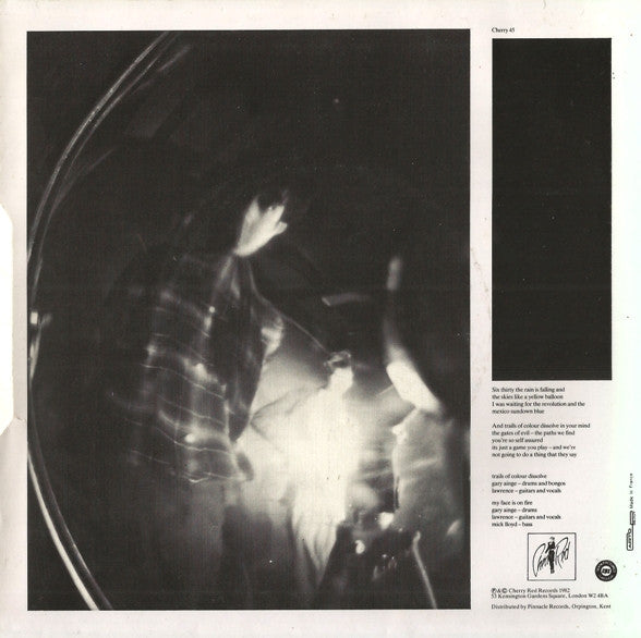 Felt : My Face Is On Fire / Trails Of Colour Dissolve (7", Single)