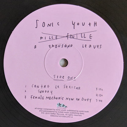 Sonic Youth : A Thousand Leaves (2xLP, Album, RE, 180)