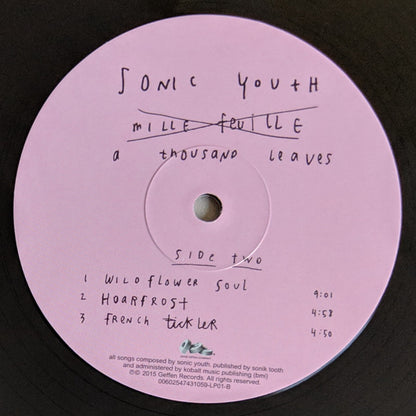 Sonic Youth : A Thousand Leaves (2xLP, Album, RE, 180)