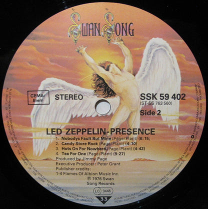 Led Zeppelin : Presence (LP, Album, RE)
