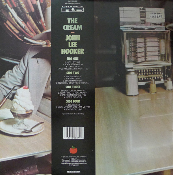 John Lee Hooker : The Cream (2xLP, Album, RE)