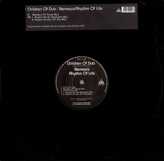 Children Of Dub : Nemesis / Rhythm Of Life (12")