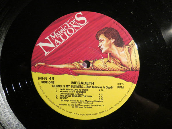 Megadeth : Killing Is My Business... And Business Is Good! (LP, Album, RP)