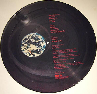 Deep Purple : Fireball (LP, Album, Pic, RE)