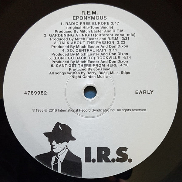 R.E.M. : Eponymous (LP, Comp, RE, 180)