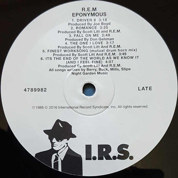 R.E.M. : Eponymous (LP, Comp, RE, 180)