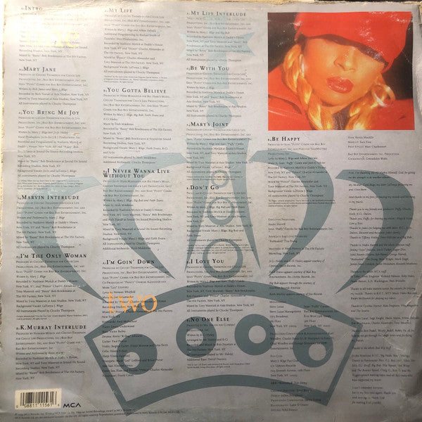 Mary J. Blige : My Life (2xLP, Album)