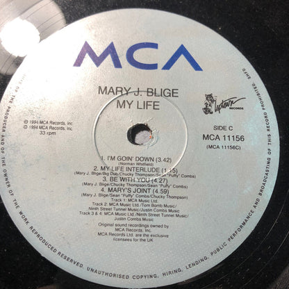 Mary J. Blige : My Life (2xLP, Album)