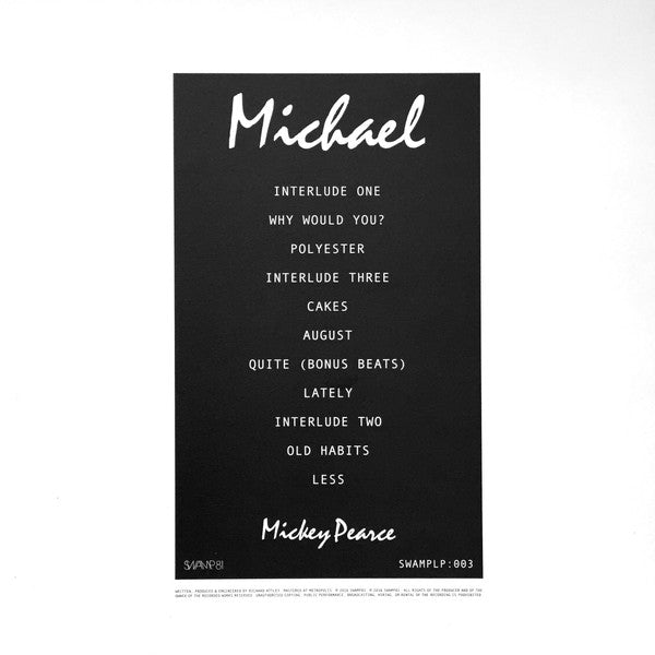 Mickey Pearce : Michael (LP, Album)