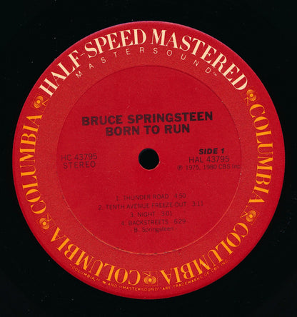 Bruce Springsteen : Born To Run (LP, Album, RE, Hal)