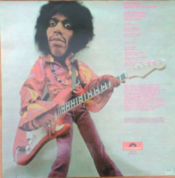 Hendrix* : Band Of Gypsys (LP, Album, 150)