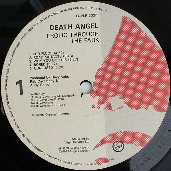 Death Angel (2) : Frolic Through The Park (LP, Album)