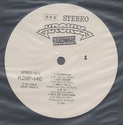 Krokus : Hardware (LP, Album, Promo)