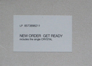 New Order : Get Ready (LP, Album)