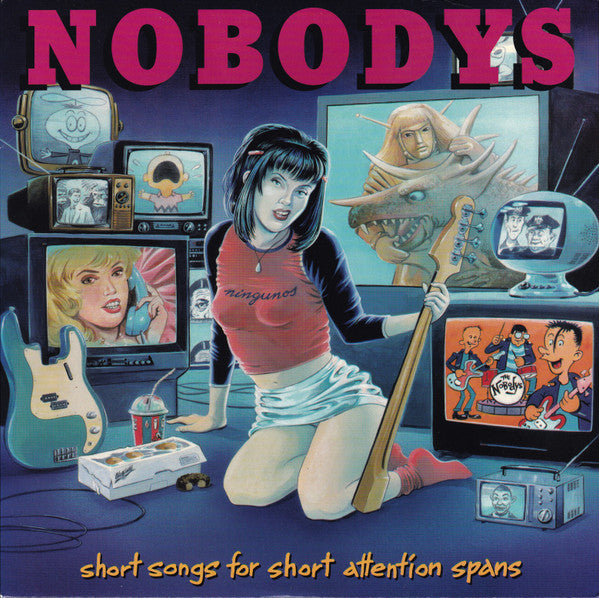 Nobodys : Short Songs For Short Attention Spans (LP, Gre)