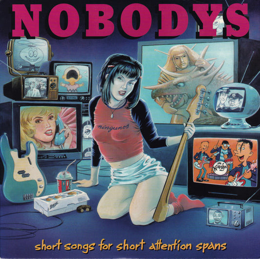 Nobodys : Short Songs For Short Attention Spans (LP, Gre)