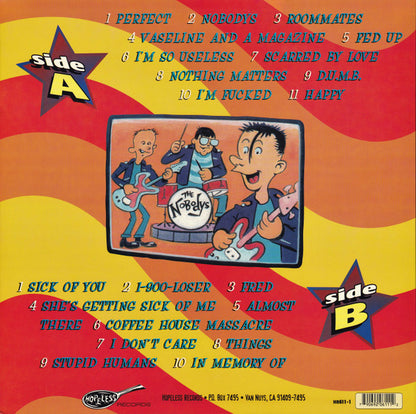 Nobodys : Short Songs For Short Attention Spans (LP, Gre)