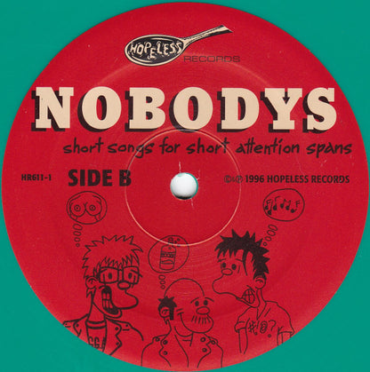Nobodys : Short Songs For Short Attention Spans (LP, Gre)