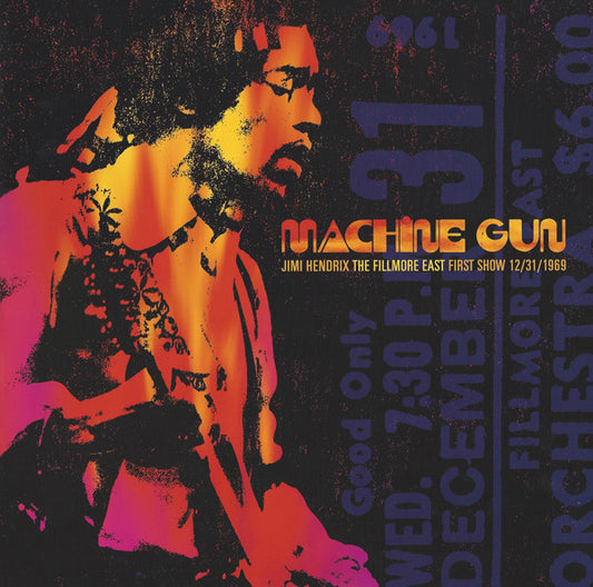 Jimi Hendrix : Machine Gun: The Fillmore East First Show 12/31/1969 (2xLP, Album, Ltd, Num, 180)