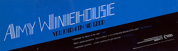 Amy Winehouse : You Know I'm No Good (12")