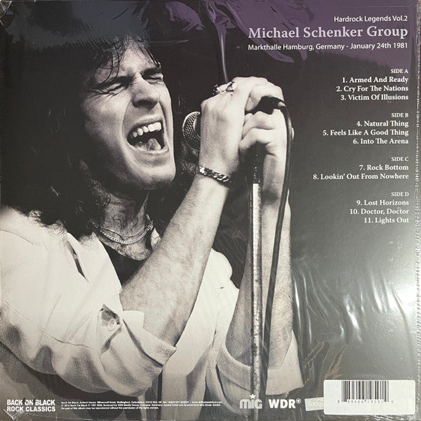 The Michael Schenker Group : Hardrock Legends Vol.2 (2xLP, Album, Ltd, Gre)