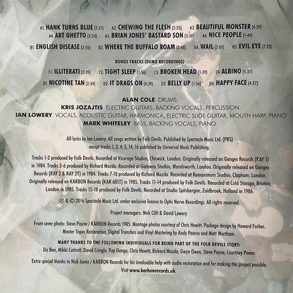Folk Devils : Beautiful Monsters - Singles And Demo Recordings 1984-1986 (2xLP, Album, Comp, Ltd, RM)