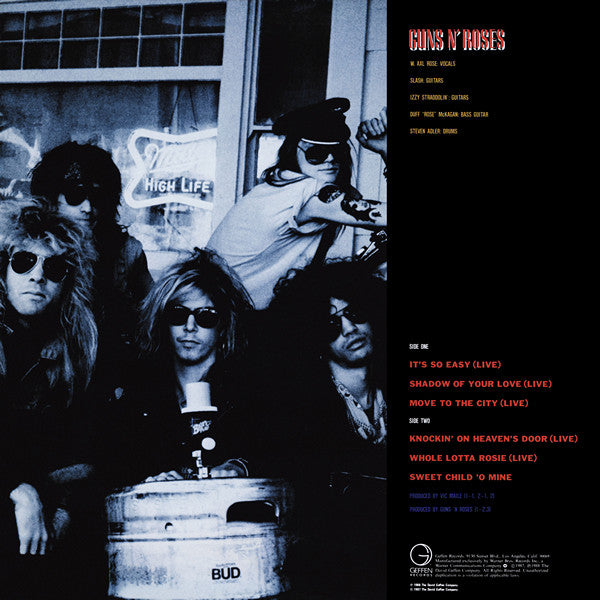 Guns N' Roses : ライヴ・フロム・ザ・ジャングル = Live From The Jungle (12", EP)