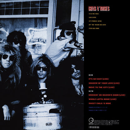 Guns N' Roses : ライヴ・フロム・ザ・ジャングル = Live From The Jungle (12", EP)