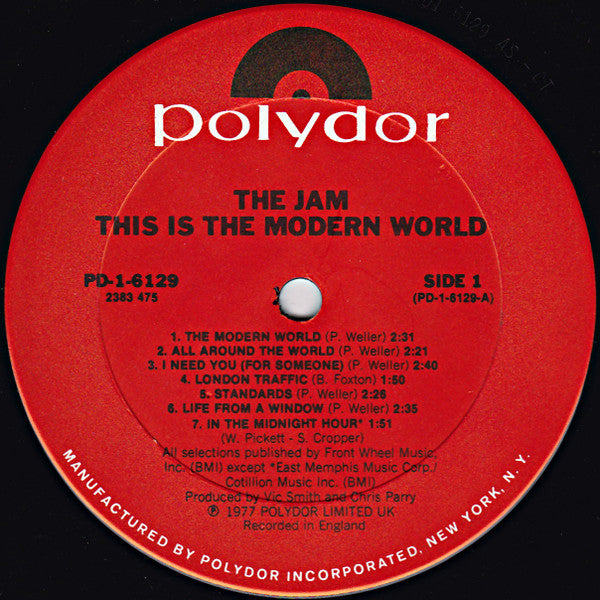 The Jam : This Is The Modern World (LP, Album, CT)