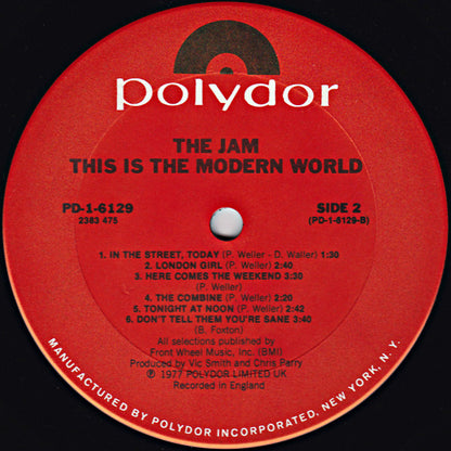 The Jam : This Is The Modern World (LP, Album, CT)