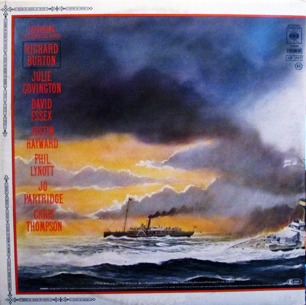 Jeff Wayne : Jeff Wayne's Musical Version Of The War Of The Worlds (2xLP, Album)