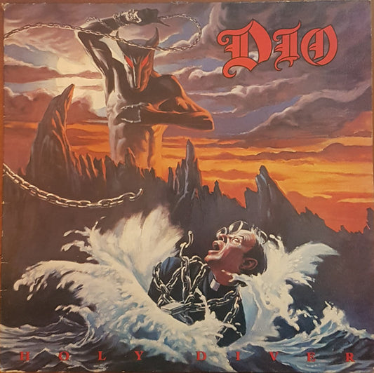 Dio (2) : Holy Diver (LP, Album, Wit)