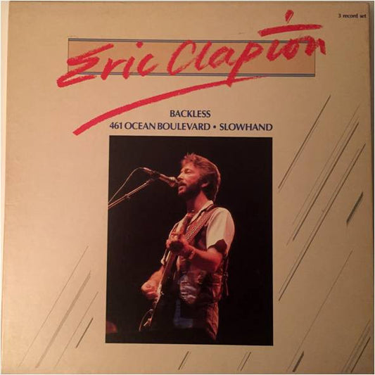Eric Clapton : Backless / 461 Ocean Boulevard / Slowhand  (3xLP, Comp, Box)