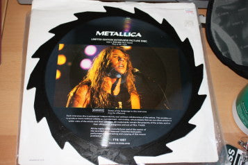 Metallica : Limited Edition Picture Disc (12", Shape, Ltd, Pic, Unofficial)