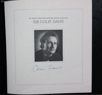 Sir Colin Davis, Berlioz*, Dvořák*, Sibelius*, Stravinsky*, Beethoven* : Sir Colin Davis (5xLP, Comp, Ltd)
