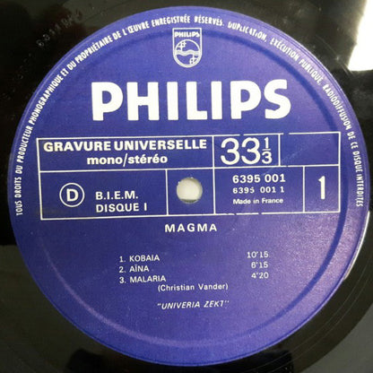 Magma (6) : Magma (2xLP, Album)