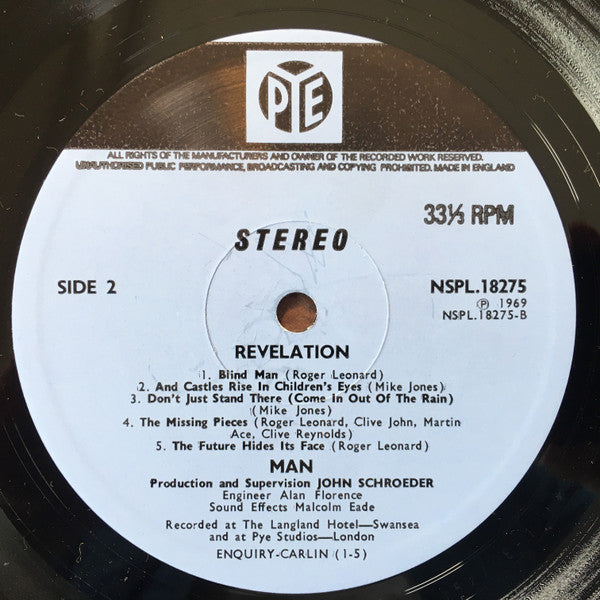 Man : Revelation (LP, Album)