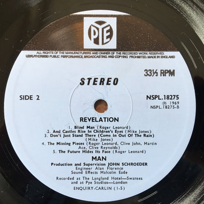 Man : Revelation (LP, Album)