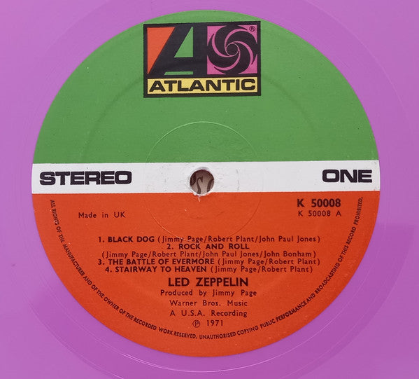 Led Zeppelin : Untitled (LP, Album, Ltd, RE, Lil)