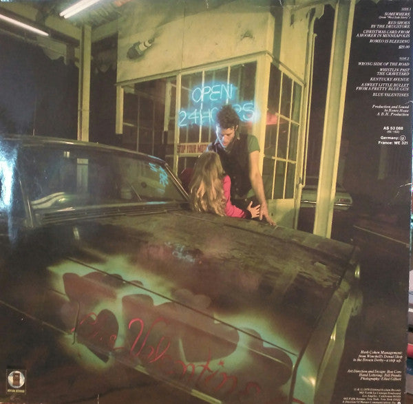 Tom Waits : Blue Valentine (LP, Album, RE, Gat)