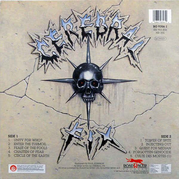 Cerebral Fix : Tower Of Spite (LP, Album)