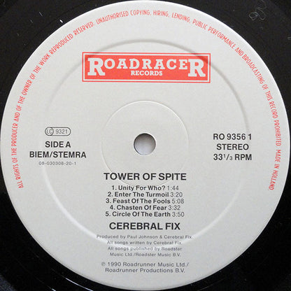 Cerebral Fix : Tower Of Spite (LP, Album)