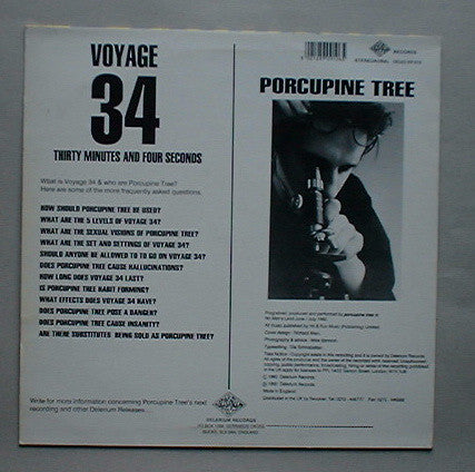Porcupine Tree : Voyage 34 (12", EP)